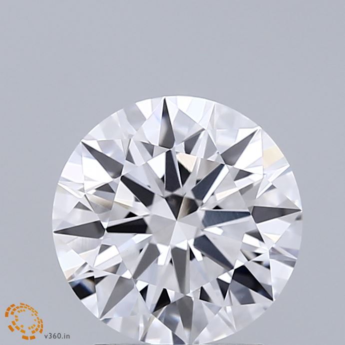 2.02 Carat Round Shaped, Ideal Cut, E Color, VVS2 Clarity, IGI Certified Lab Grown Diamond