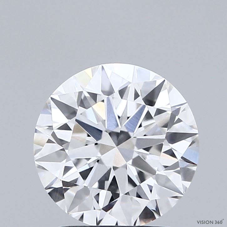 2.01 Carat Round Shaped, Excellent Cut, E Color, VVS2 Clarity, IGI Certified Lab Grown Diamond