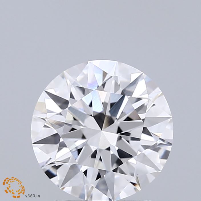 2.00 Carat Round Shaped, Ideal Cut, F Color, VVS2 Clarity, IGI Certified Lab Grown Diamond