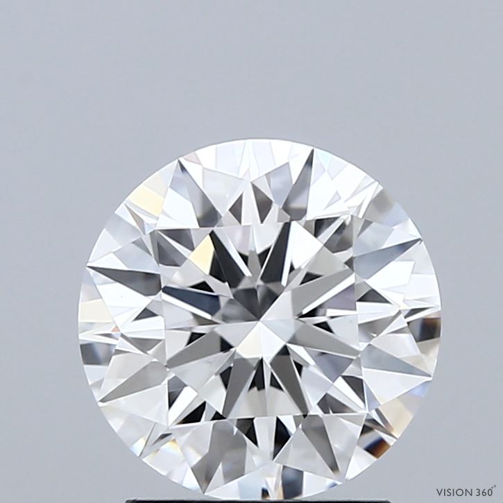 2.04 Carat Round Shaped, Ideal Cut, E Color, VVS2 Clarity, IGI Certified Lab Grown Diamond