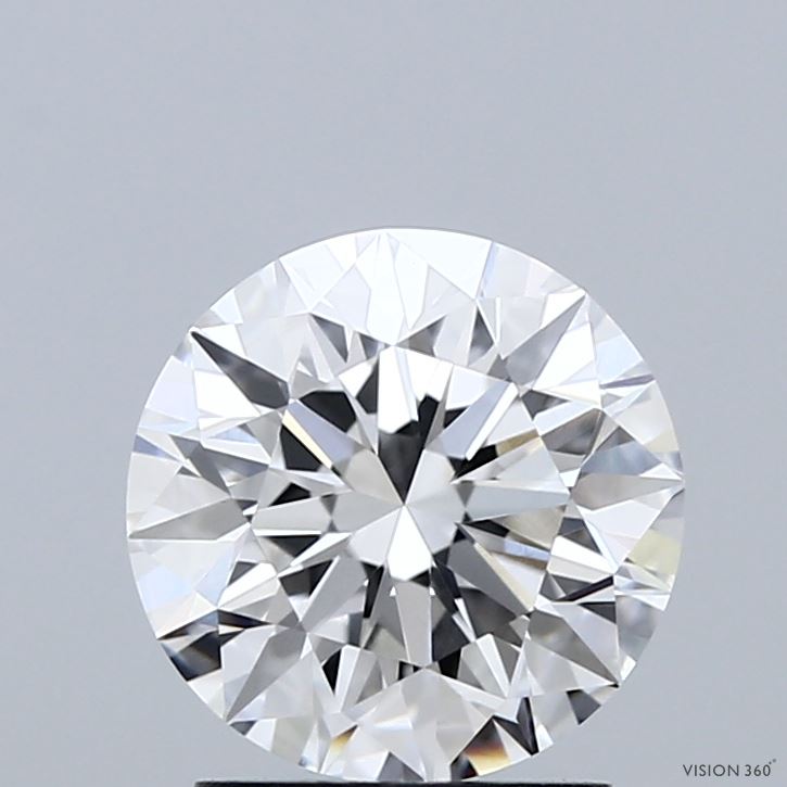 2.00 Carat Round Shaped, Excellent Cut, E Color, VVS2 Clarity, IGI Certified Lab Grown Diamond