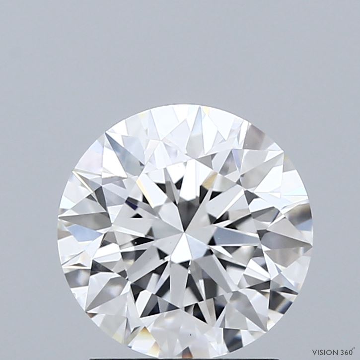 2.00 Carat Round Shaped, Excellent Cut, E Color, VVS2 Clarity, IGI Certified Lab Grown Diamond