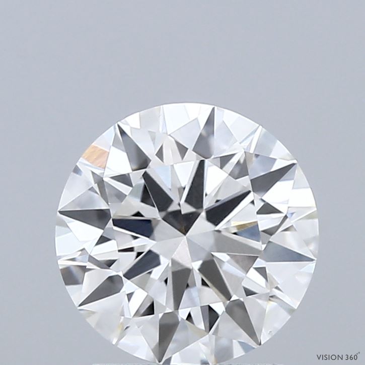 2.04 Carat Round Shaped, Ideal Cut, E Color, VVS2 Clarity, IGI Certified Lab Grown Diamond