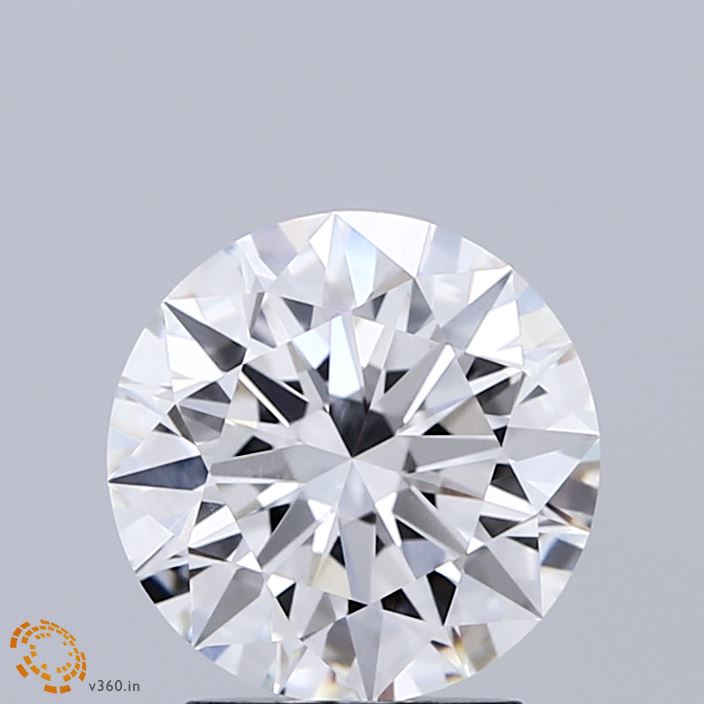 2.01 Carat Round Shaped, Ideal Cut, E Color, VVS2 Clarity, IGI Certified Lab Grown Diamond