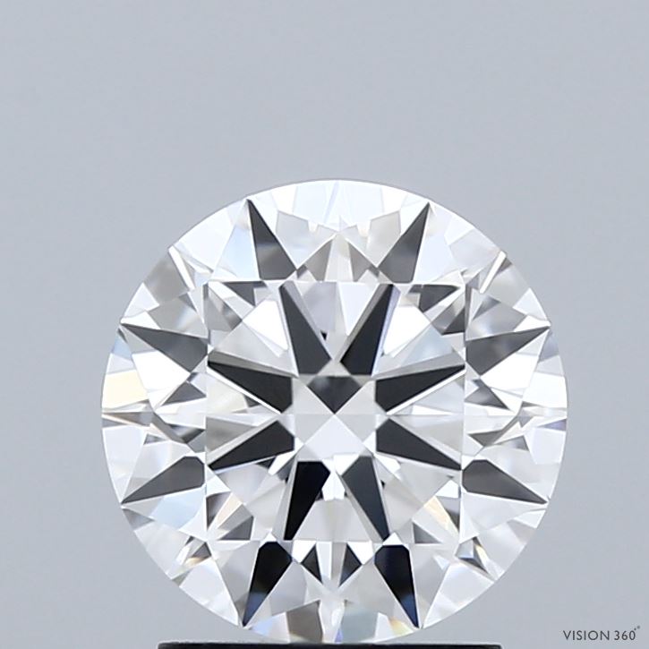 2.01 Carat Round Shaped, Excellent Cut, E Color, VVS2 Clarity, IGI Certified Lab Grown Diamond