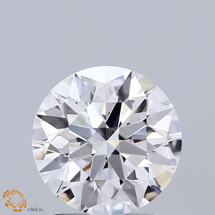 2.00 Carat Round Shaped, Ideal Cut, E Color, VVS2 Clarity, IGI Certified Lab Grown Diamond