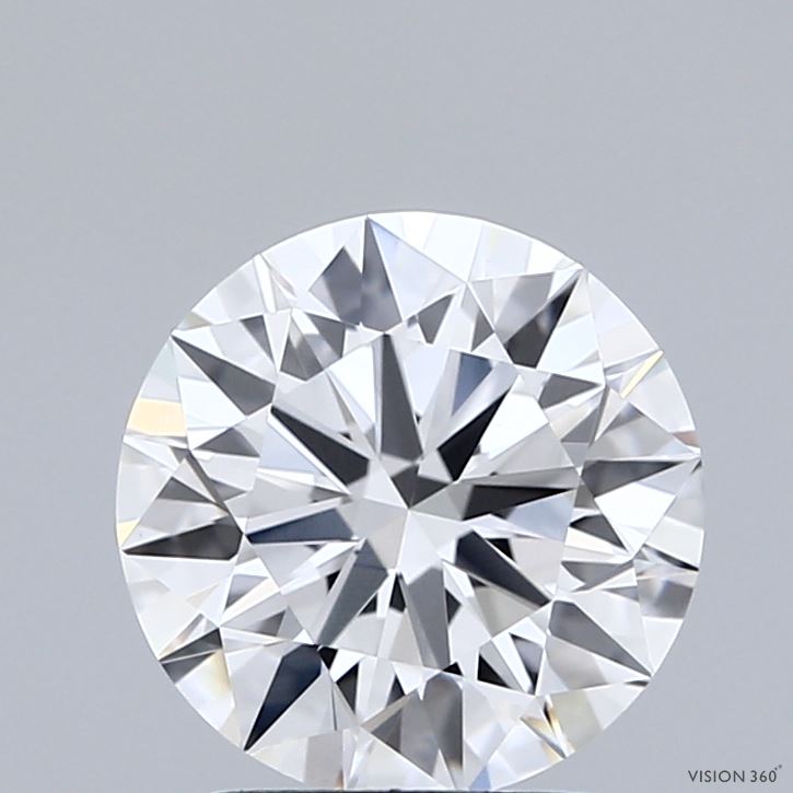 2.05 Carat Round Shaped, Ideal Cut, E Color, VVS2 Clarity, IGI Certified Lab Grown Diamond