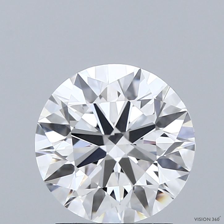 2.02 Carat Round Shaped, Ideal Cut, E Color, VVS2 Clarity, IGI Certified Lab Grown Diamond