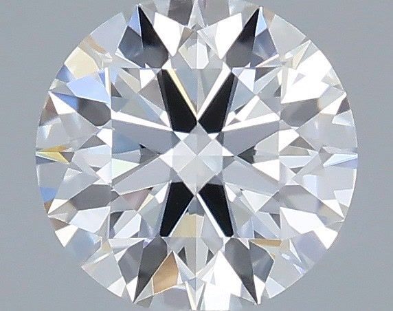0.44 Carat Round Shaped, Excellent Cut, D Color, VVS2 Clarity, IGI Certified Lab Grown Diamond