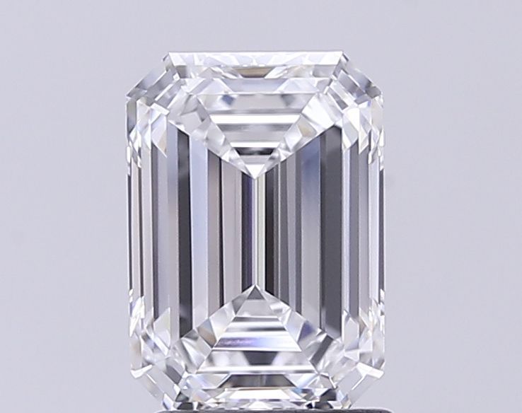 2.08 Carat Emerald Shaped, Very Good Cut, E Color, VS1 Clarity, GIA Certified Lab Grown Diamond