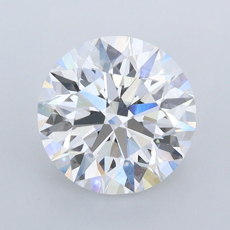1.52 Carat Round Shaped, Ideal Cut, D Color, VVS1 Clarity, IGI Certified Lab Grown Diamond