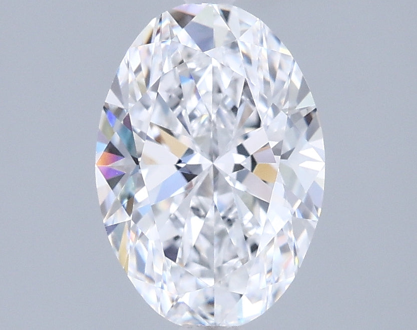 1.43 Carat Oval Shaped, Ideal Cut, D Color, VVS1 Clarity, IGI Certified Lab Grown Diamond