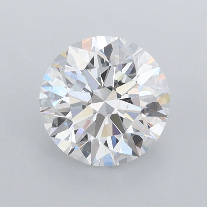 0.97 Carat Round Shaped, Ideal Cut, D Color, FL Clarity, IGI Certified Lab Grown Diamond