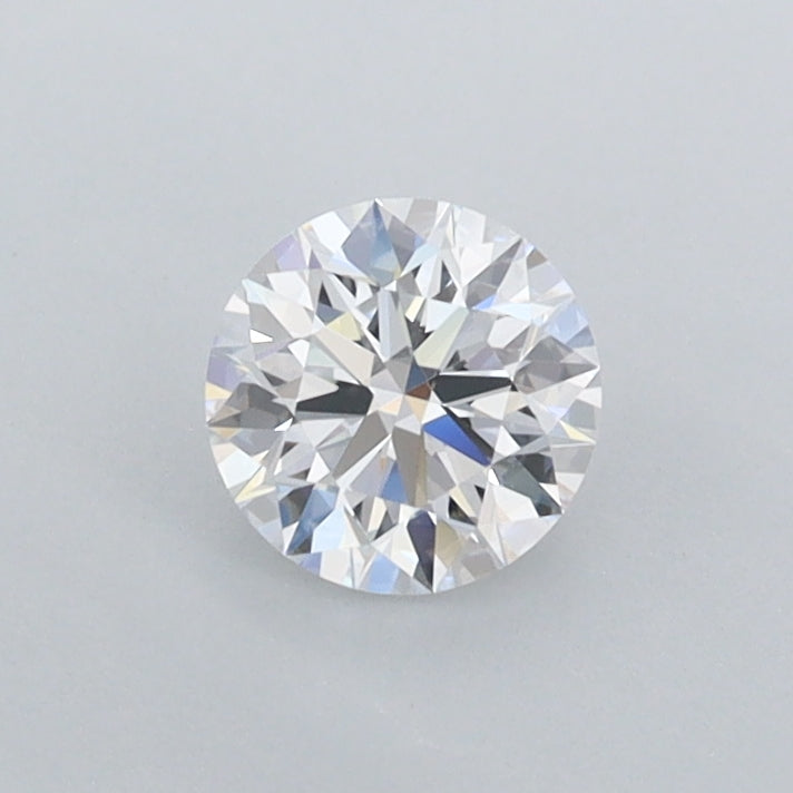 0.49 Carat Round Shaped, Ideal Cut, D Color, FL Clarity, IGI Certified Lab Grown Diamond