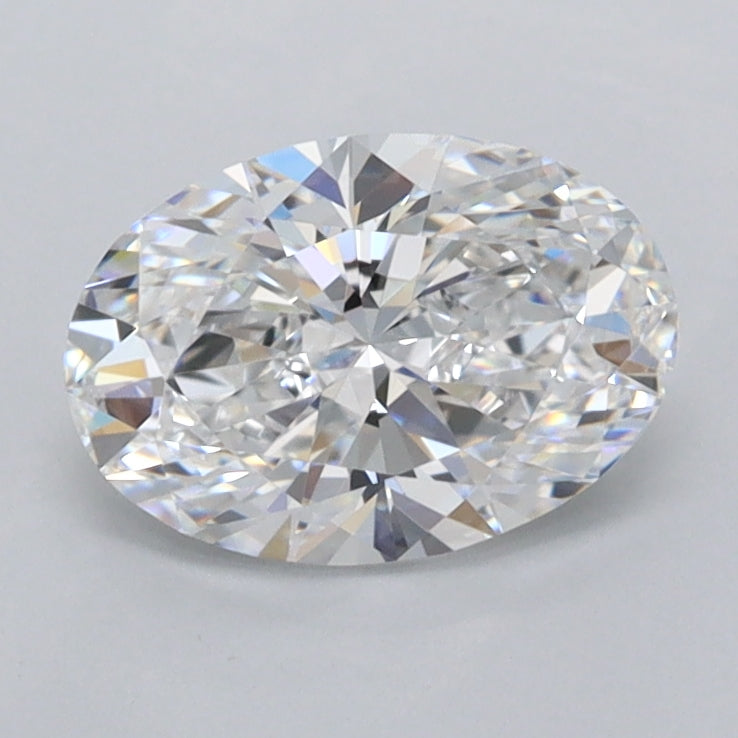 1.16 Carat Oval Shaped, Excellent Cut, D Color, VVS1 Clarity, IGI Certified Lab Grown Diamond