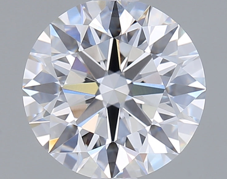 1.55 Carat Round Shaped, Ideal Cut, D Color, VVS1 Clarity, IGI Certified Lab Grown Diamond