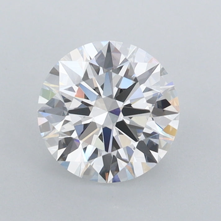 0.98 Carat Round Shaped, Ideal Cut, D Color, FL Clarity, IGI Certified Lab Grown Diamond
