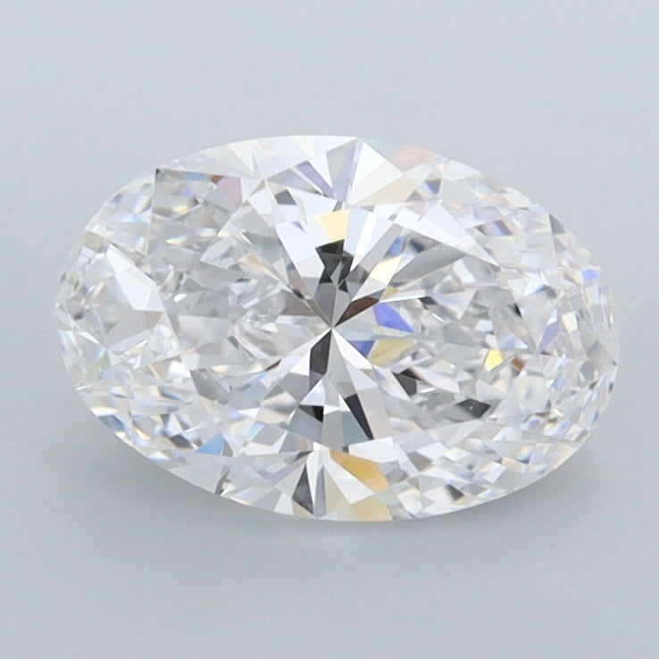 1.31 Carat Oval Shaped, Excellent Cut, D Color, IF Clarity, IGI Certified Lab Grown Diamond