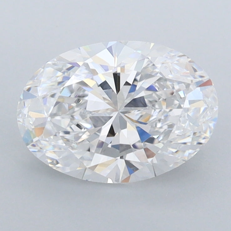 1.47 Carat Oval Shaped, Excellent Cut, D Color, VVS1 Clarity, IGI Certified Lab Grown Diamond