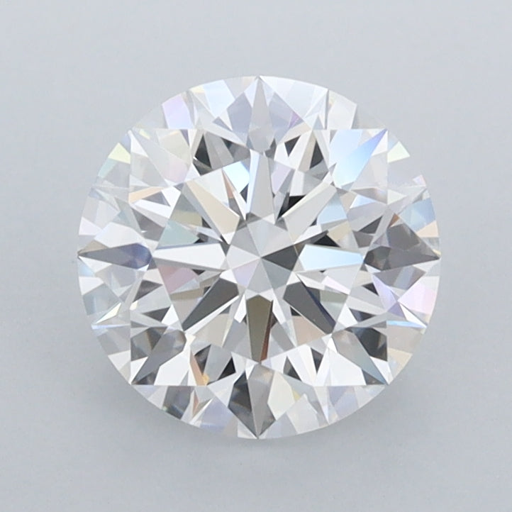 1.43 Carat Round Shaped, Ideal Cut, D Color, FL Clarity, IGI Certified Lab Grown Diamond