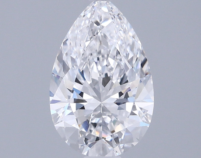 1.04 Carat Pear Shaped, Excellent Cut, D Color, VVS1 Clarity, IGI Certified Lab Grown Diamond
