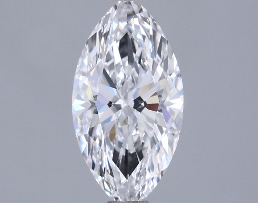 0.75 Carat Marquise Shaped, Ideal Cut, D Color, VVS1 Clarity, IGI Certified Lab Grown Diamond