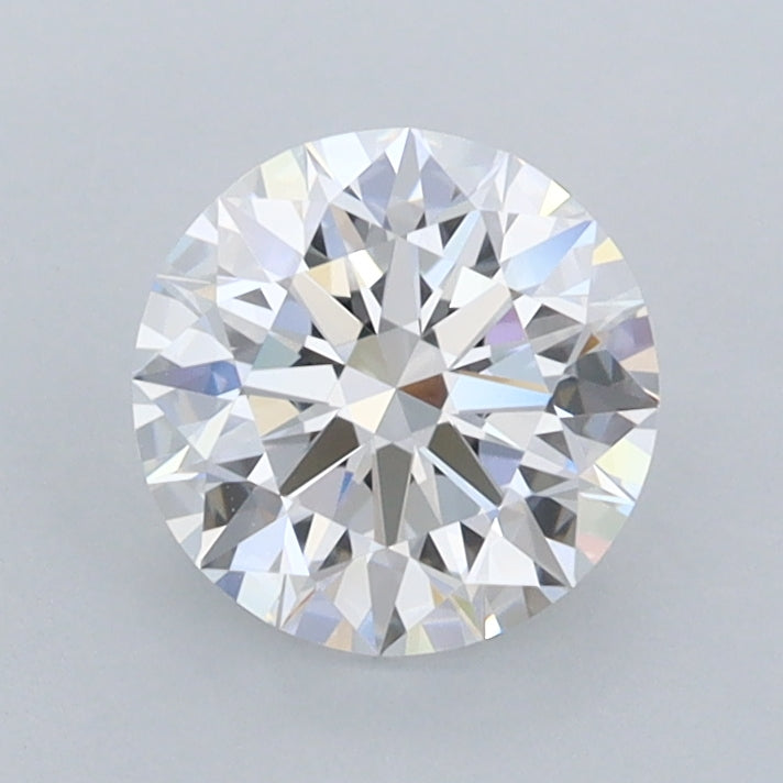 1.17 Carat Round Shaped, Ideal Cut, D Color, FL Clarity, IGI Certified Lab Grown Diamond
