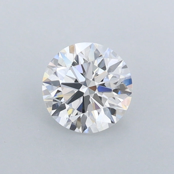 0.51 Carat Round Shaped, Ideal Cut, D Color, FL Clarity, IGI Certified Lab Grown Diamond