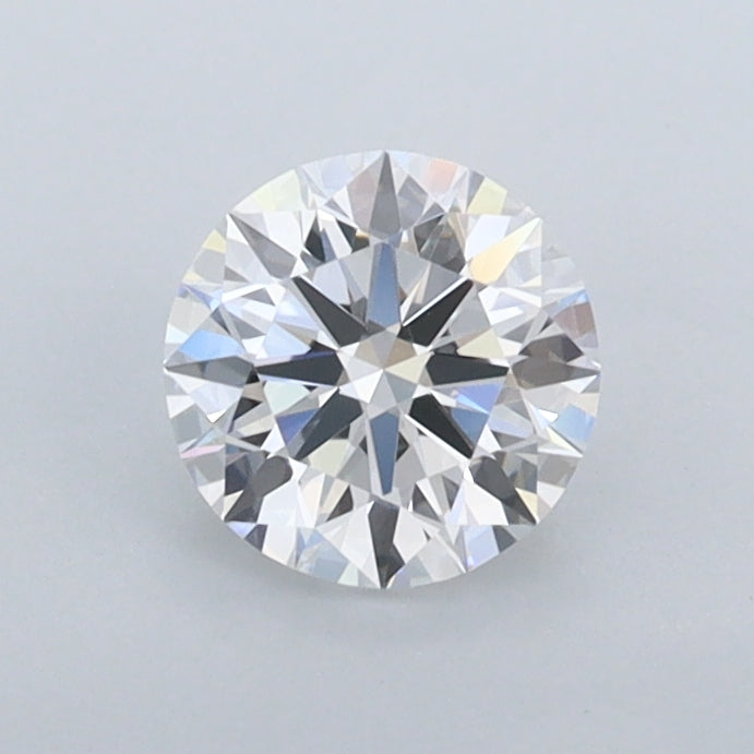 0.68 Carat Round Shaped, Ideal Cut, D Color, IF Clarity, IGI Certified Lab Grown Diamond