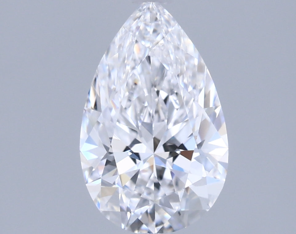 1.03 Carat Pear Shaped, Ideal Cut, D Color, VVS1 Clarity, IGI Certified Lab Grown Diamond