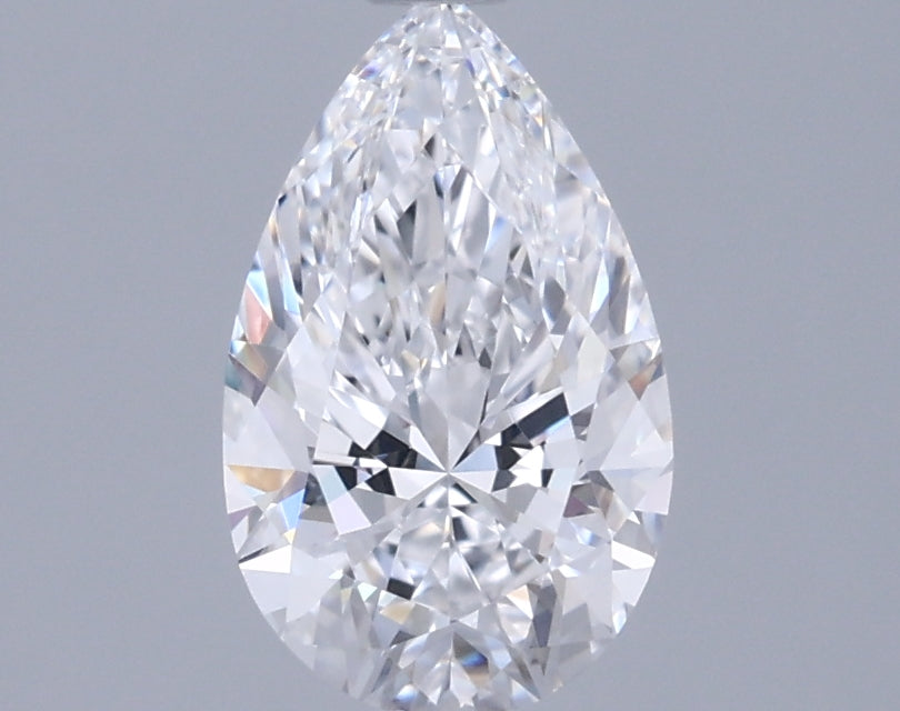 1.03 Carat Pear Shaped, Excellent Cut, D Color, VVS1 Clarity, IGI Certified Lab Grown Diamond