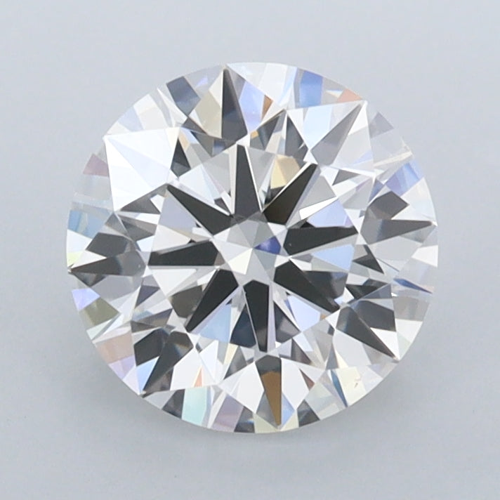 1.52 Carat Round Shaped, Ideal Cut, D Color, FL Clarity, IGI Certified Lab Grown Diamond