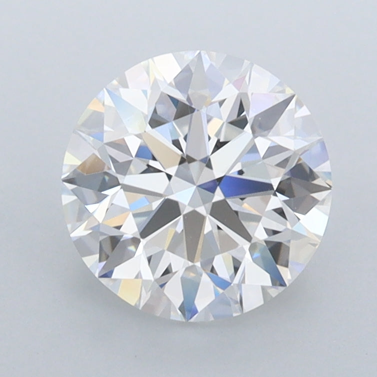 1.68 Carat Round Shaped, Ideal Cut, D Color, FL Clarity, IGI Certified Lab Grown Diamond
