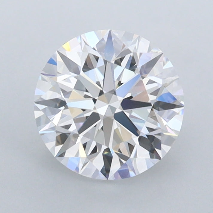 1.37 Carat Round Shaped, Ideal Cut, D Color, FL Clarity, IGI Certified Lab Grown Diamond