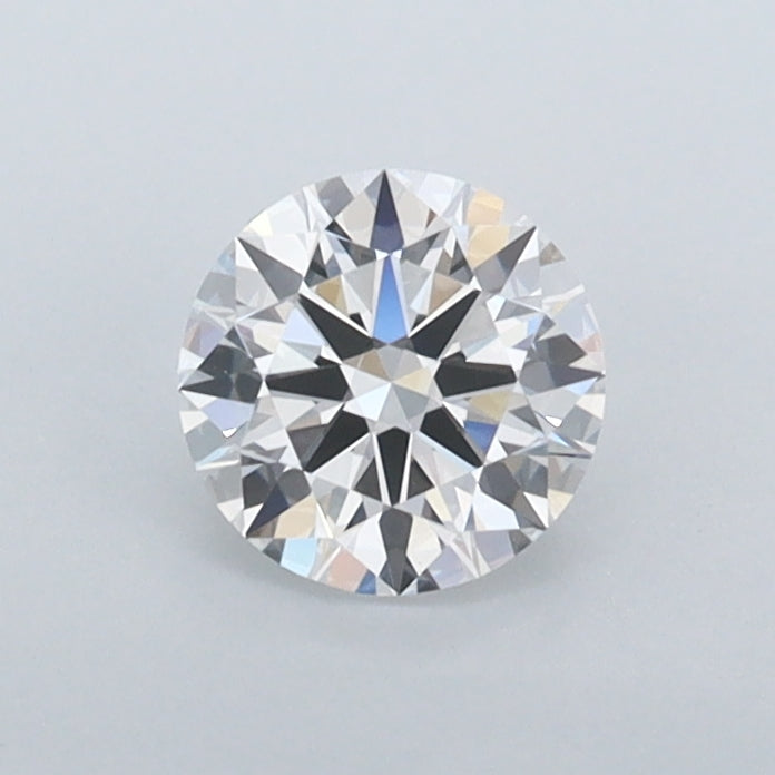 0.58 Carat Round Shaped, Ideal Cut, D Color, FL Clarity, IGI Certified Lab Grown Diamond