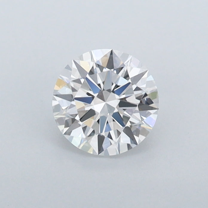 0.47 Carat Round Shaped, Excellent Cut, D Color, FL Clarity, IGI Certified Lab Grown Diamond