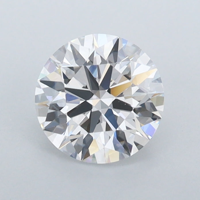 0.95 Carat Round Shaped, Ideal Cut, D Color, FL Clarity, IGI Certified Lab Grown Diamond