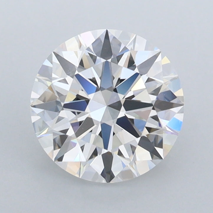 1.47 Carat Round Shaped, Ideal Cut, D Color, FL Clarity, IGI Certified Lab Grown Diamond