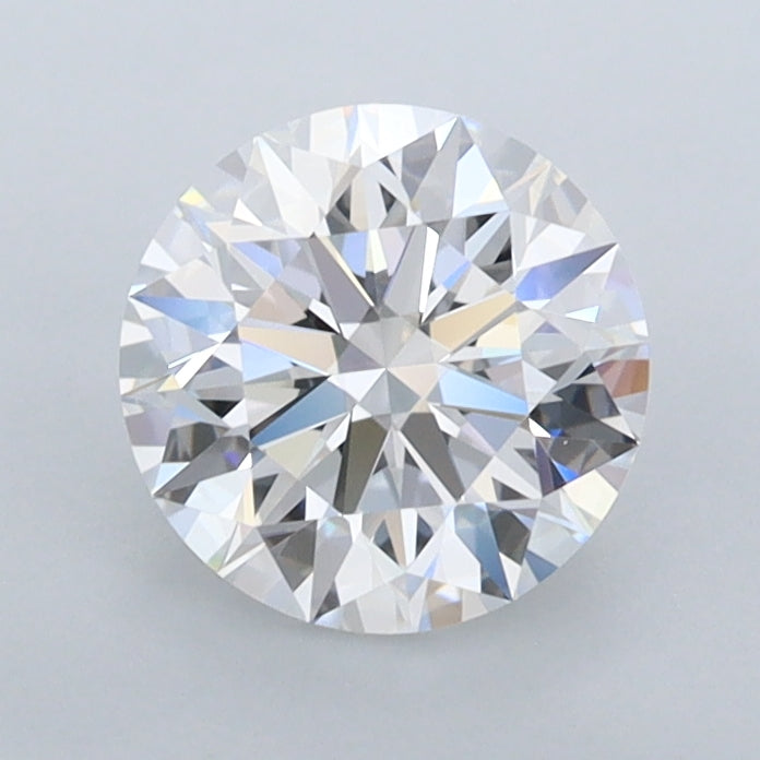 1.22 Carat Round Shaped, Ideal Cut, D Color, FL Clarity, IGI Certified Lab Grown Diamond