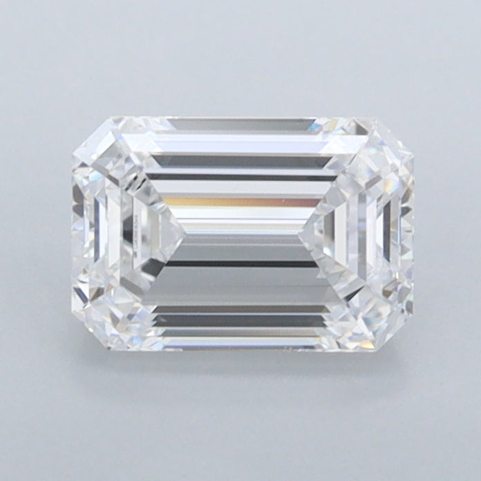 1.08 Carat Emerald Shaped, Ideal Cut, D Color, FL Clarity, IGI Certified Lab Grown Diamond