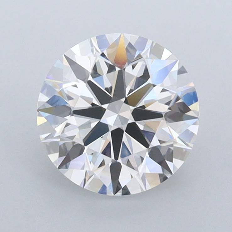 1.45 Carat Round Shaped, Ideal Cut, D Color, FL Clarity, IGI Certified Lab Grown Diamond