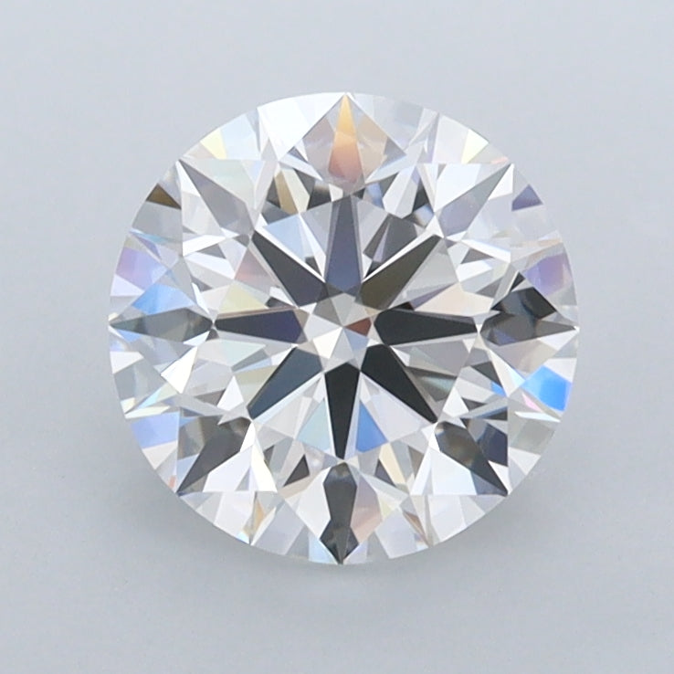1.46 Carat Round Shaped, Ideal Cut, D Color, FL Clarity, IGI Certified Lab Grown Diamond