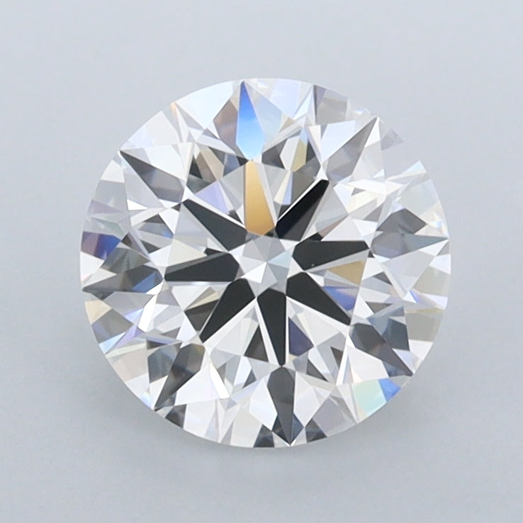 1.49 Carat Round Shaped, Ideal Cut, D Color, FL Clarity, IGI Certified Lab Grown Diamond