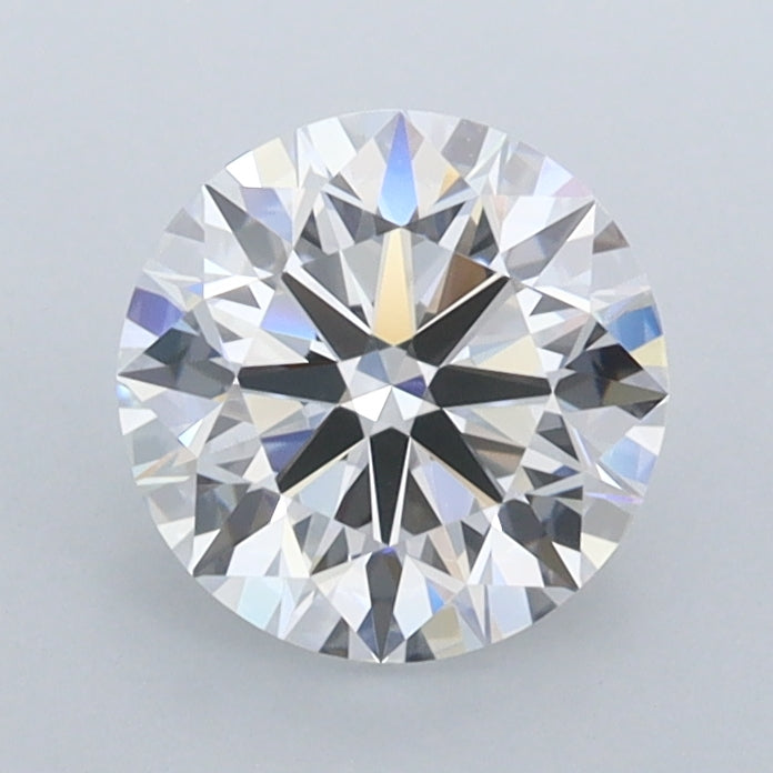 1.29 Carat Round Shaped, Ideal Cut, D Color, FL Clarity, IGI Certified Lab Grown Diamond