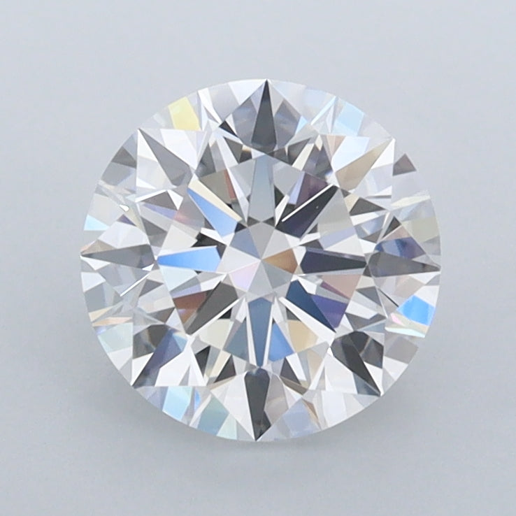 1.44 Carat Round Shaped, Ideal Cut, D Color, FL Clarity, IGI Certified Lab Grown Diamond
