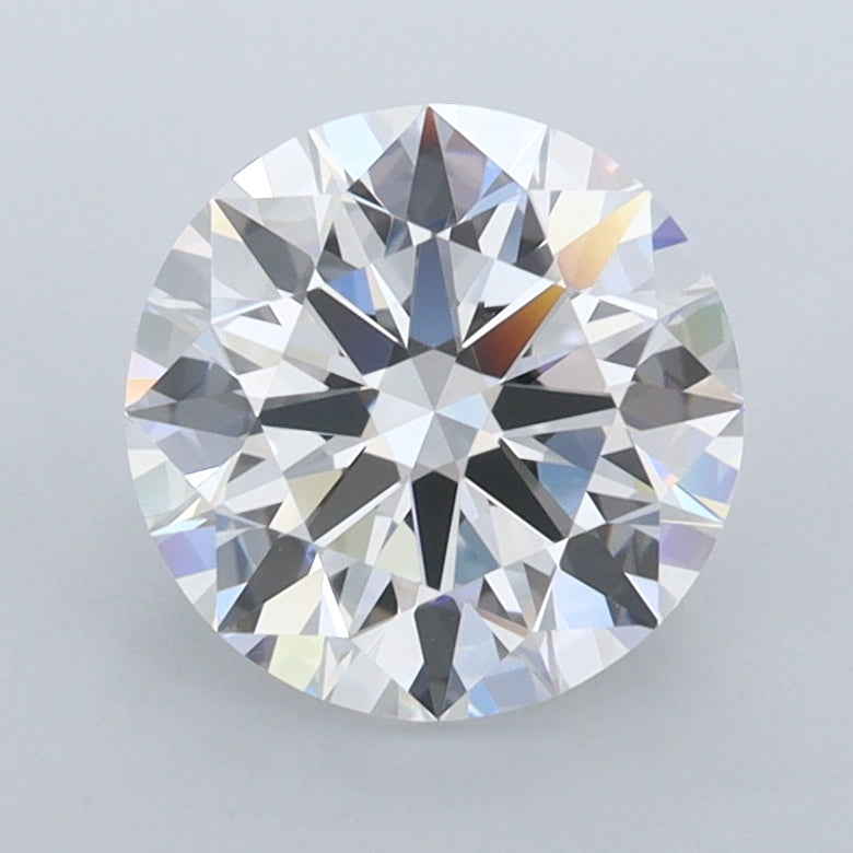 1.88 Carat Round Shaped, Ideal Cut, D Color, FL Clarity, IGI Certified Lab Grown Diamond