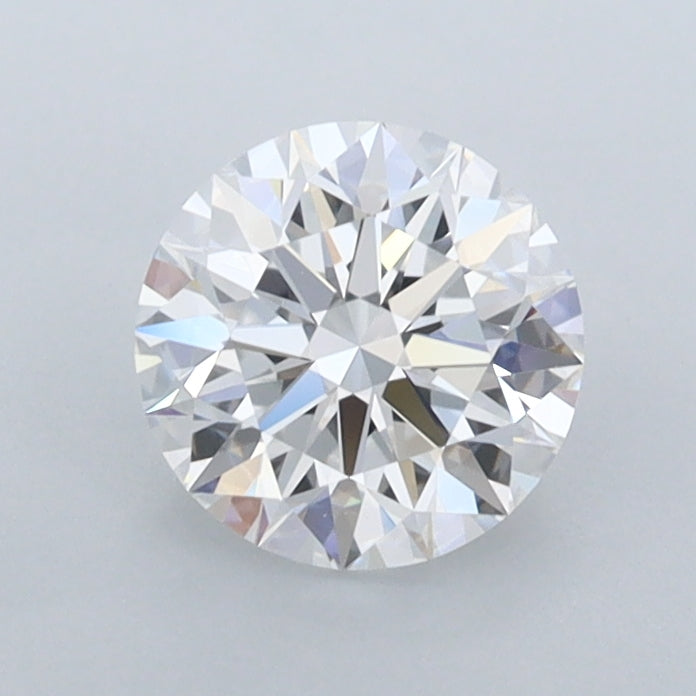 0.98 Carat Round Shaped, Ideal Cut, D Color, FL Clarity, IGI Certified Lab Grown Diamond