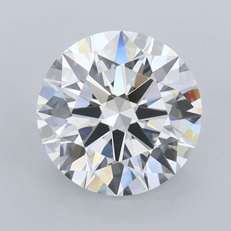 1.58 Carat Round Shaped, Ideal Cut, D Color, FL Clarity, IGI Certified Lab Grown Diamond