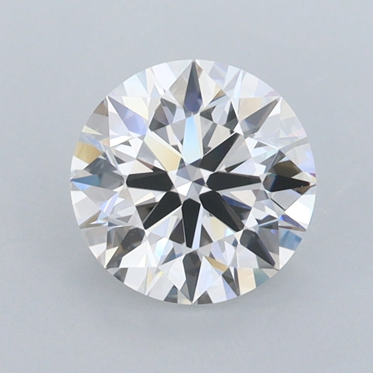 1.27 Carat Round Shaped, Ideal Cut, D Color, FL Clarity, IGI Certified Lab Grown Diamond