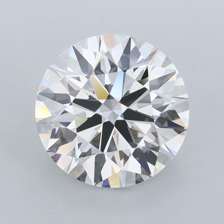 2.31 Carat Round Shaped, Ideal Cut, D Color, FL Clarity, IGI Certified Lab Grown Diamond